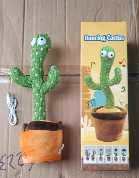 DANCING TALKING CACTUS TOY