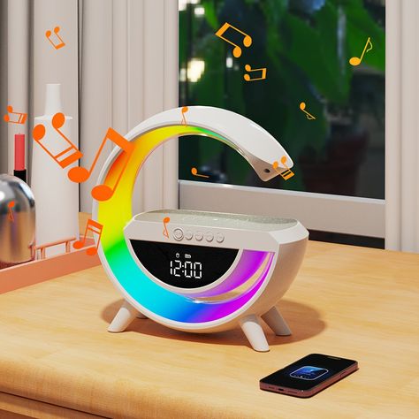 LED WIRELESS CHARGING SPEAKER