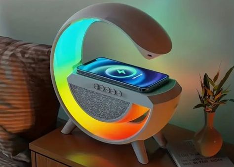 LED WIRELESS CHARGING SPEAKER