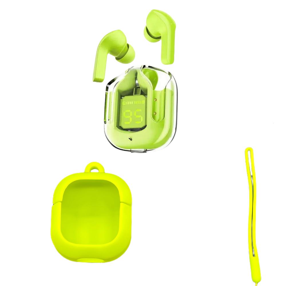 Air 31 TWS Transparent earbuds with pouch