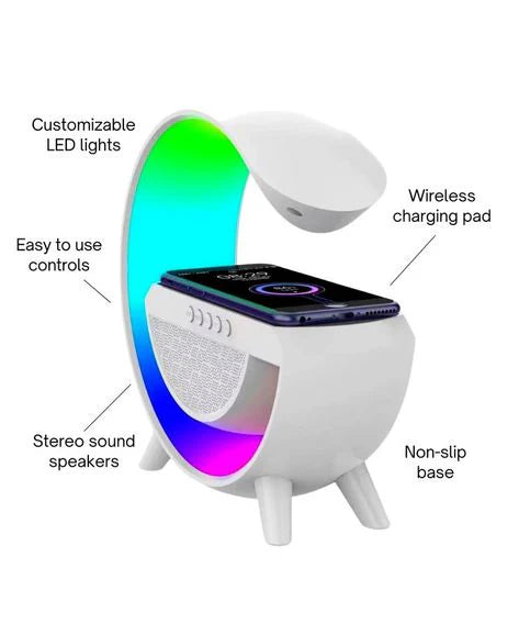 LED WIRELESS CHARGING SPEAKER