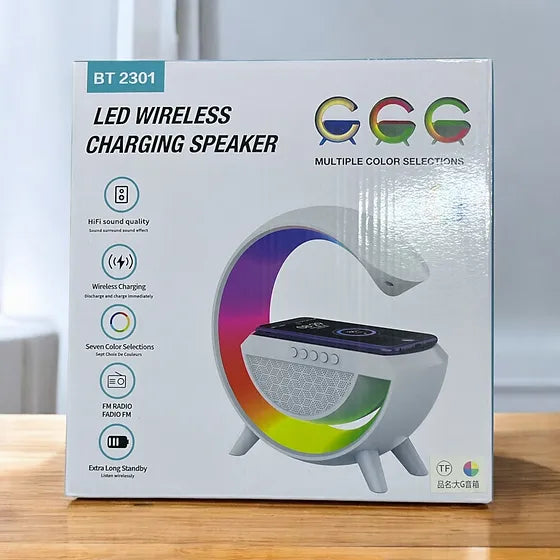 LED WIRELESS CHARGING SPEAKER